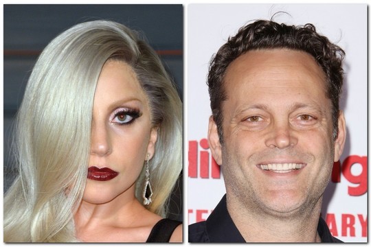 Lady Gaga ir V. Vaughnas per šalčius nėrė į ledinį vandenį