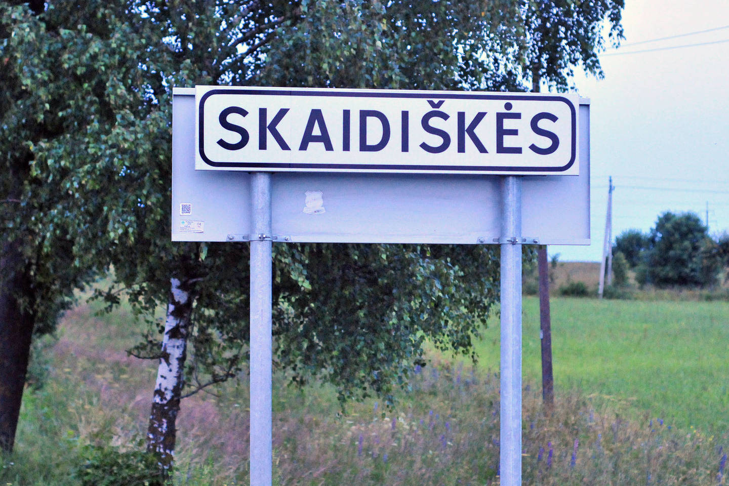 Incidentas įvyko Skaidiškėse.
