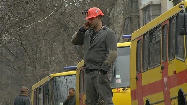 Sprogimas Donecko anglies šachtoje: dešimtys žuvusiųjų