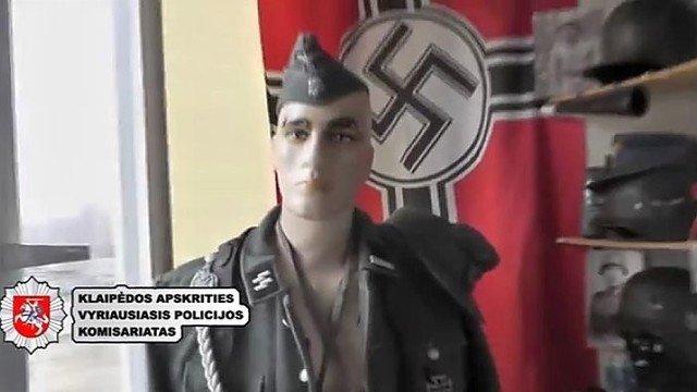 Klaipėdoje sulaikyto fašisto bute - altorius A. Hitleriui