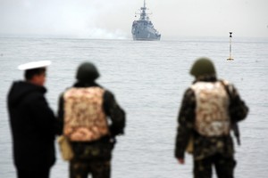 Netoli Mariupolio sutelkta 30 Rusijos laivų su desantininkais?