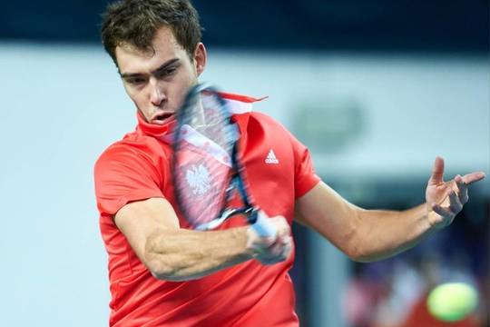 Po nervingos pabaigos R. Berankis nusileido Lenkijos milžinui
