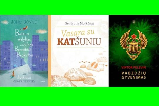 Rašytojai sugeba pliaukštelėti ir vienu delnu (knygų apžvalga)