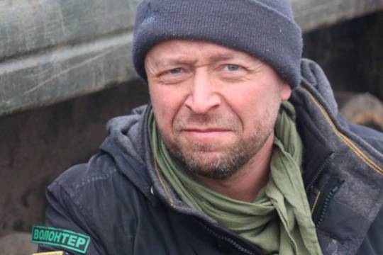 Filmo „Nematomas frontas“ kūrėjas – dabar pats karys Ukrainoje