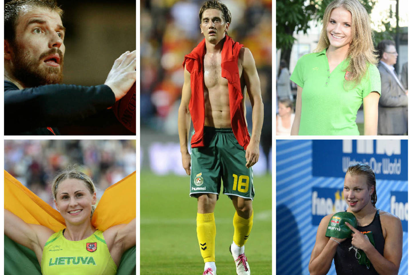 Sportininkai šventes dažniausiai sutinka treniruotėse.