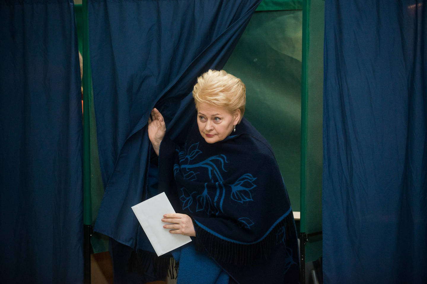 Ketvirtadienį išankstiniame balsavime dalyvavo prezidentė D.Grybauskaitė.