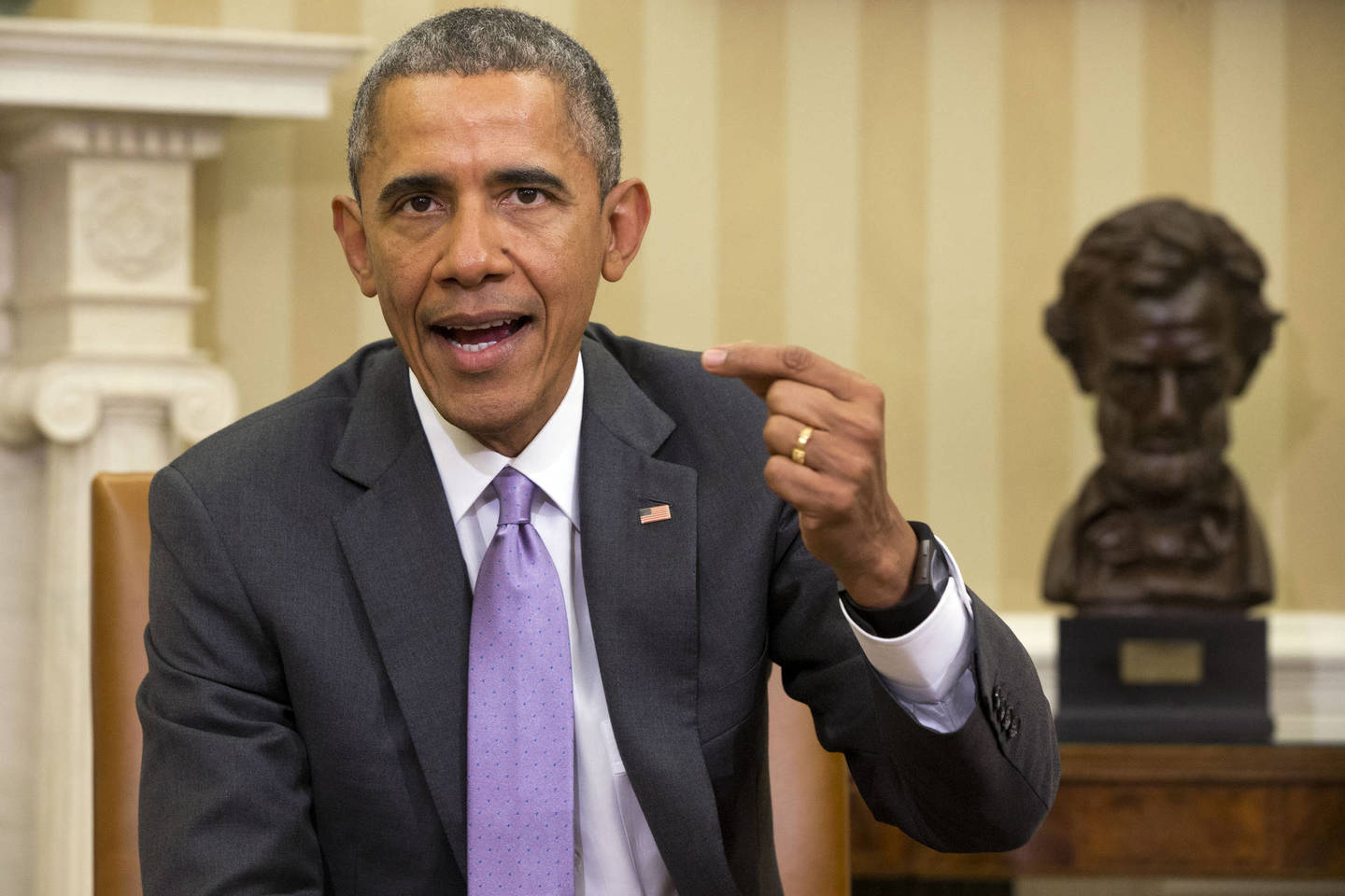B.Obama pasisako už dviejų valstybių sprendinį, turintį užbaigti konfliktą tarp Izraelio ir palestiniečių.