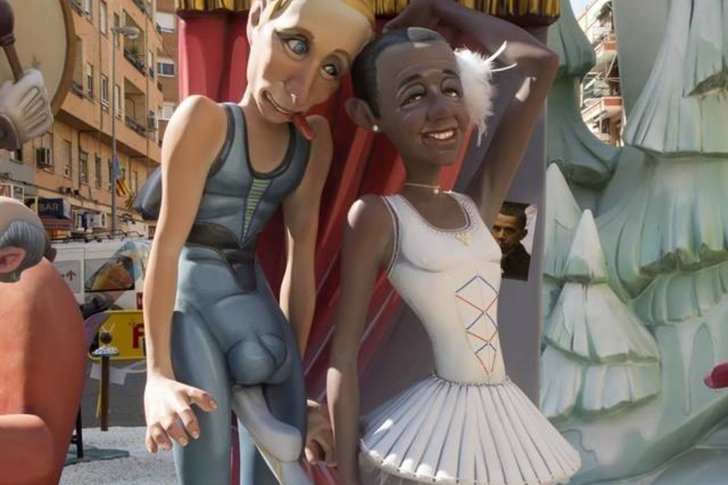 Akimirkos iš Faljaso festivalio Valensijoje.
