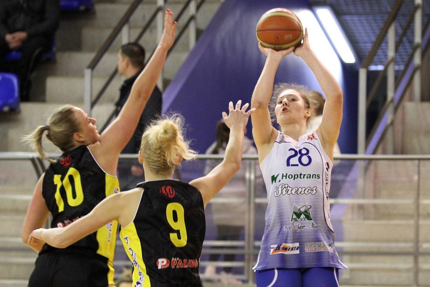 R.Knyzaitė pelnė 19 taškų.