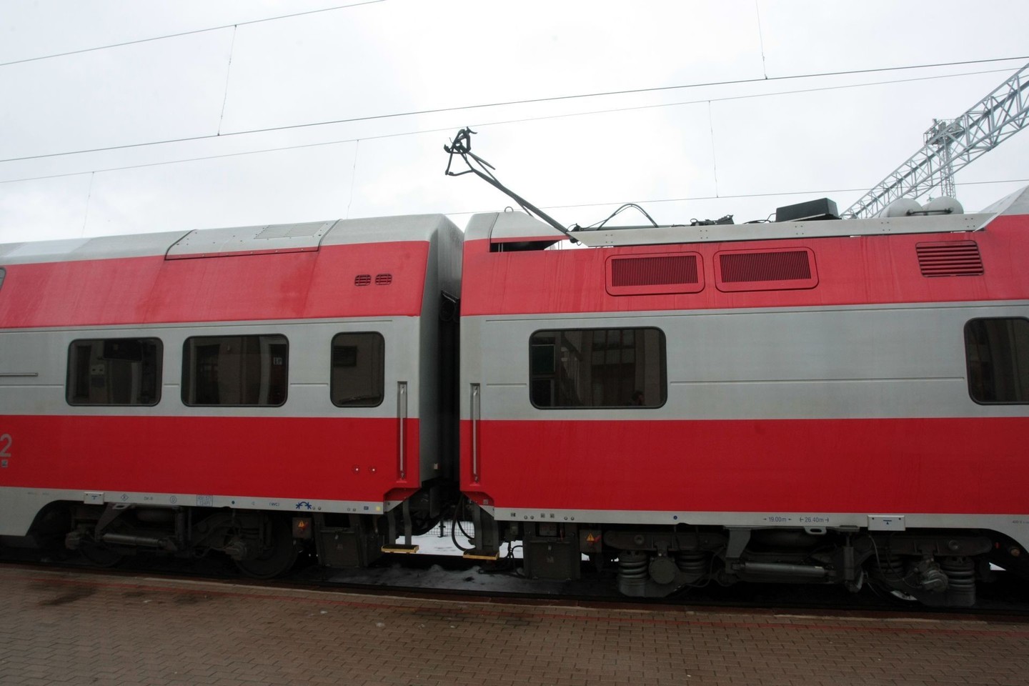 Traukinys kliudė žmogų.