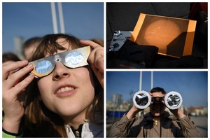 Saulės užtemimą Lietuvoje stebėjo tūkstančiai smalsuolių