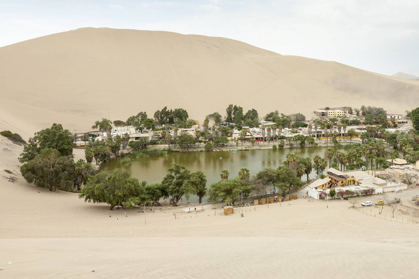 Huakacinos Oazė Peru Lyg Nuostabus Mirazas Viduryje Dykumos