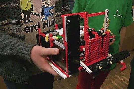 Ką gali robotai, sukonstruoti jaunųjų inovatorių?