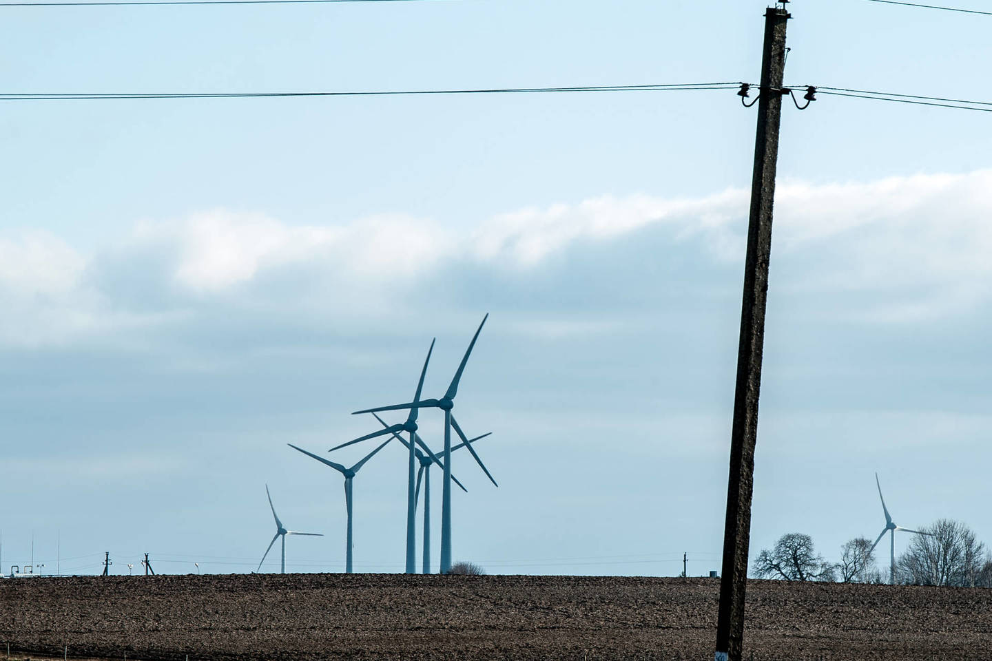 Didmeninių elektros kainų skirtumą lėmė sumažėjusi vėjo energijos Vokietijoje pasiūla.