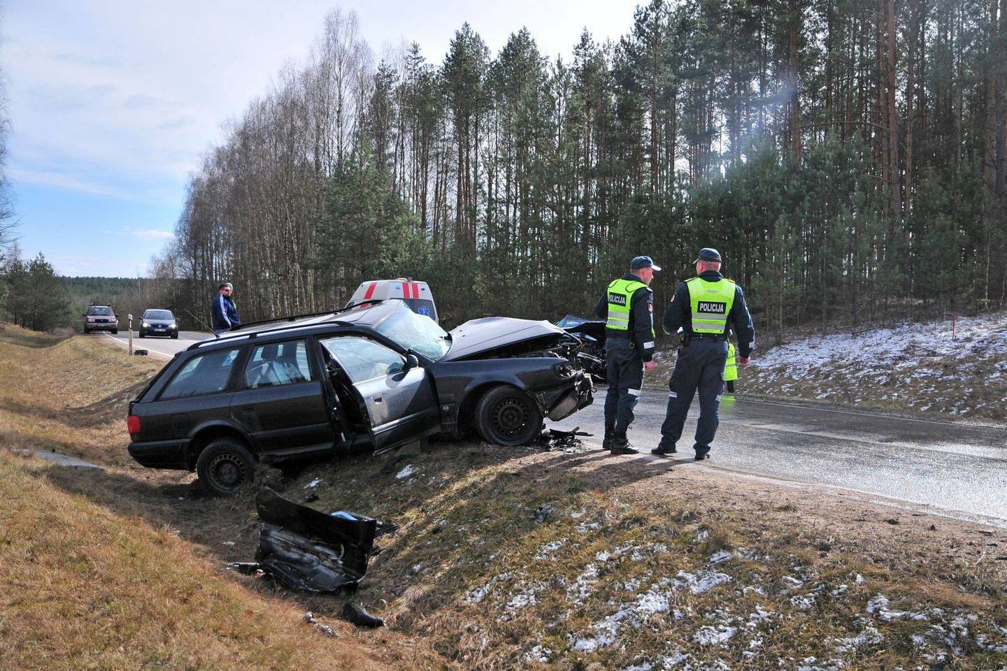 Avarijų Lietuvos keliuose vis dar labai daug.