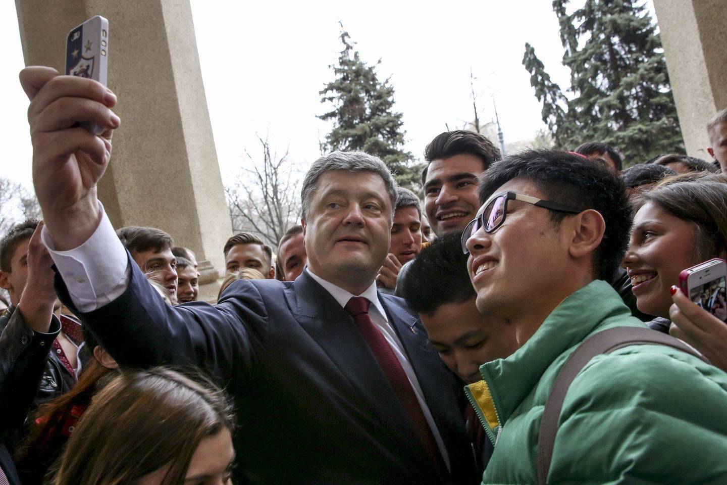 P.Porošenka sulaukė gerų žinių iš Kinijos.