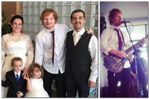 Australų porą pribloškė jų vestuvėse uždainavęs Edas Sheeranas