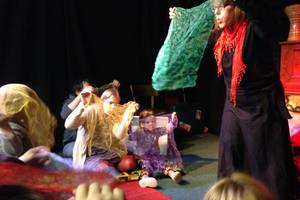 Teatras gali užburti net ir trimečius žiūrovus