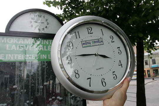 Lietuvoje įvestas vasaros laikas