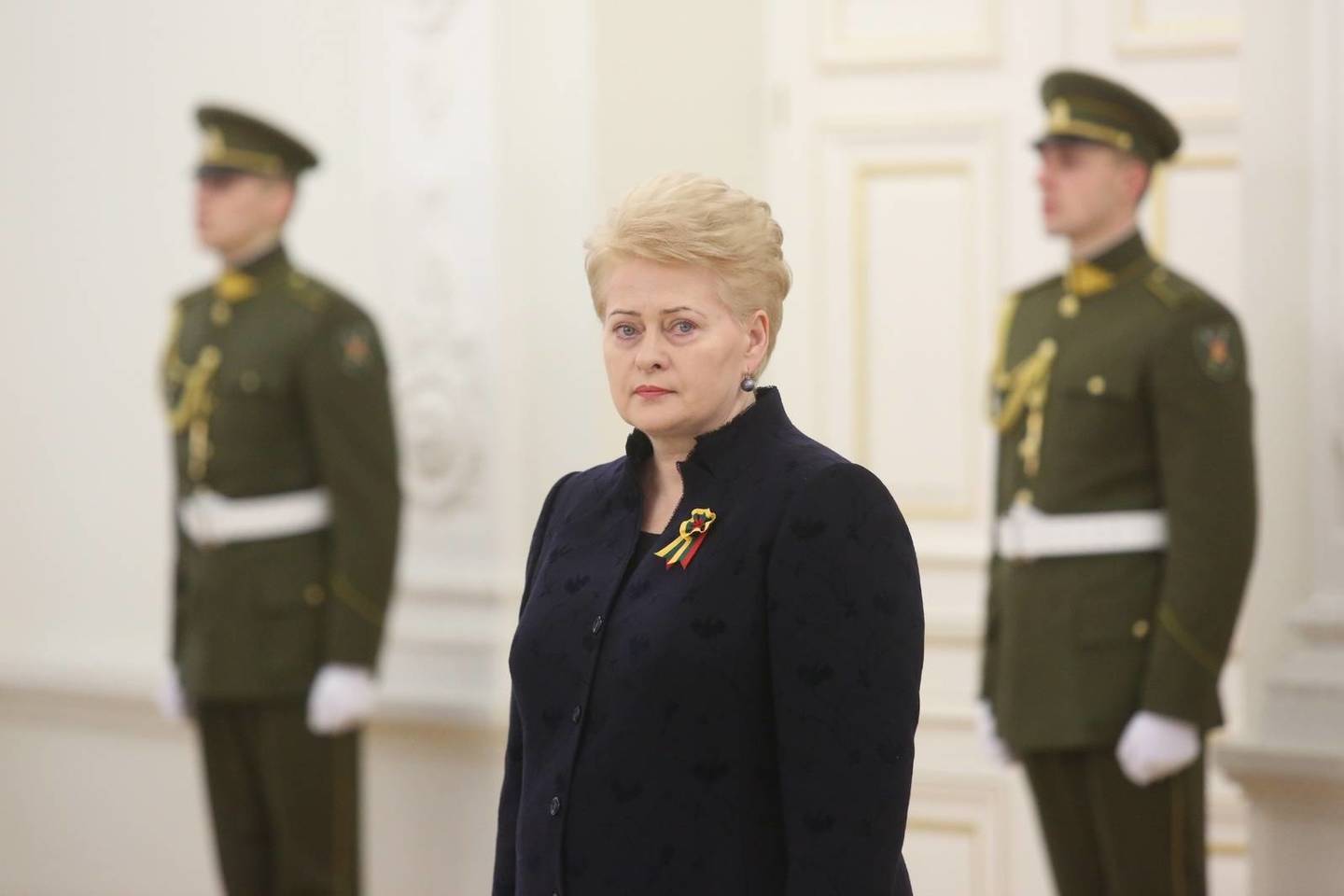 Anot prezidentės, Lietuva jau yra informacinio karo zonoje, tai esą matyti ir viešai.