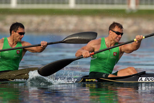 VRM pritaria siūlymui skirti rentas keturiems irkluotojams
