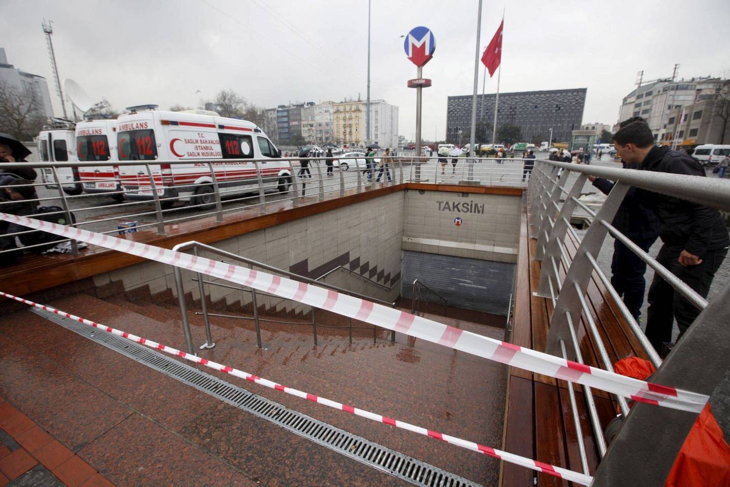 Stambulo metro nebeveikė.