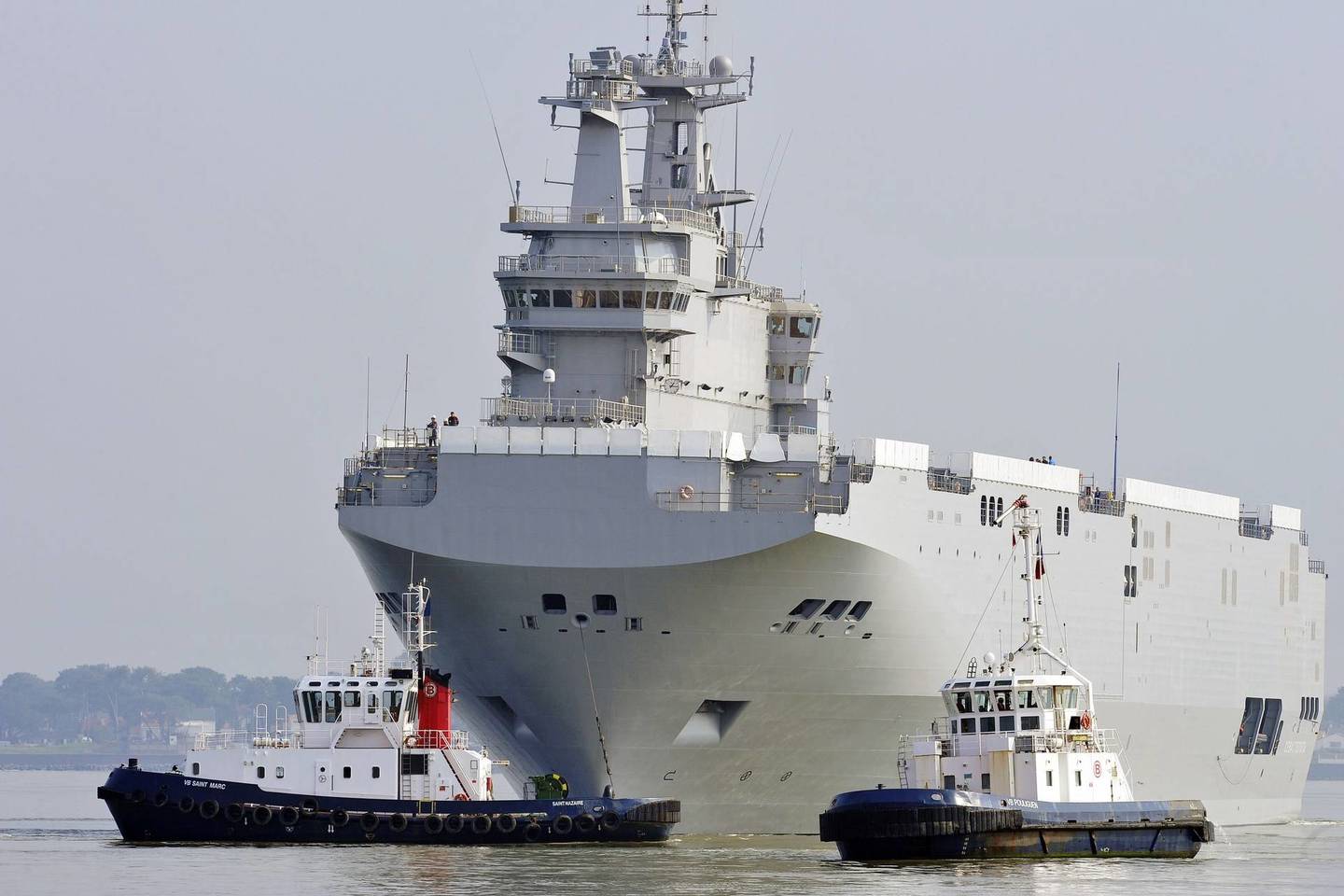 Rusija susirūpino, kad „Mistral“ laivus gaus ES.