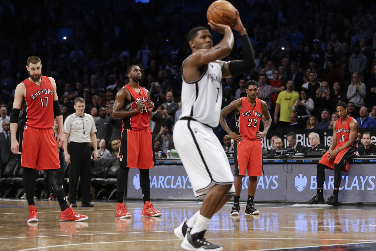 „Nets“ ir „Raptors“ rungtynės.