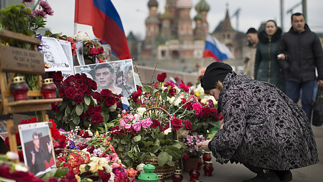 Maskvoje – šimtai Boriso Nemcovo pasekėjų