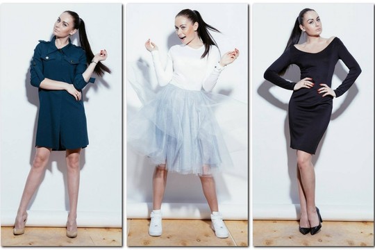 Simona Nainė pristatė savo kurtą drabužių kolekciją pavasariui