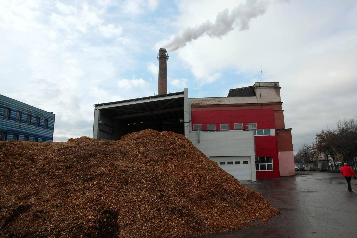 „Kauno energijos“ degintas iš Baltarusijos atgabentas biokuras – užterštas.<br>P.Mantauto nuotr.