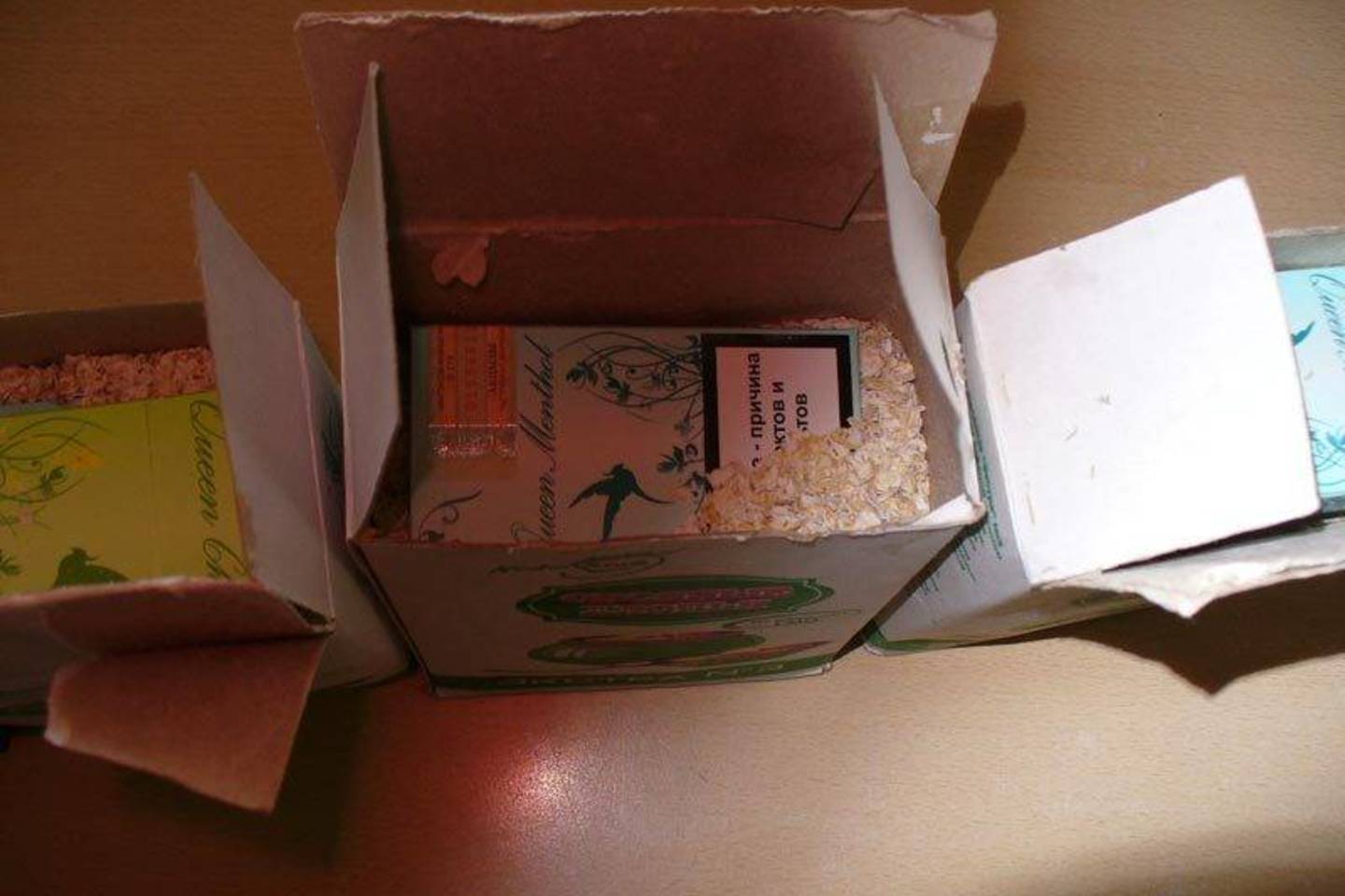 Baltarusė cigaretes į Lietuvą vežė cukraus ir dribsnių pakuotėse.