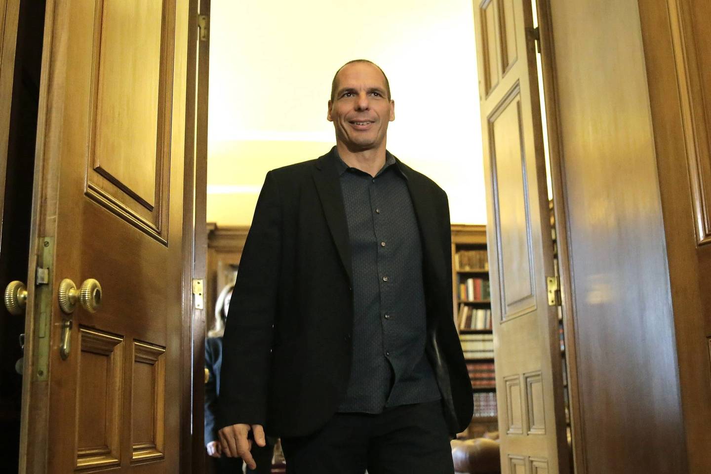 Graikijos finansų ministras Y.Varoufakis.