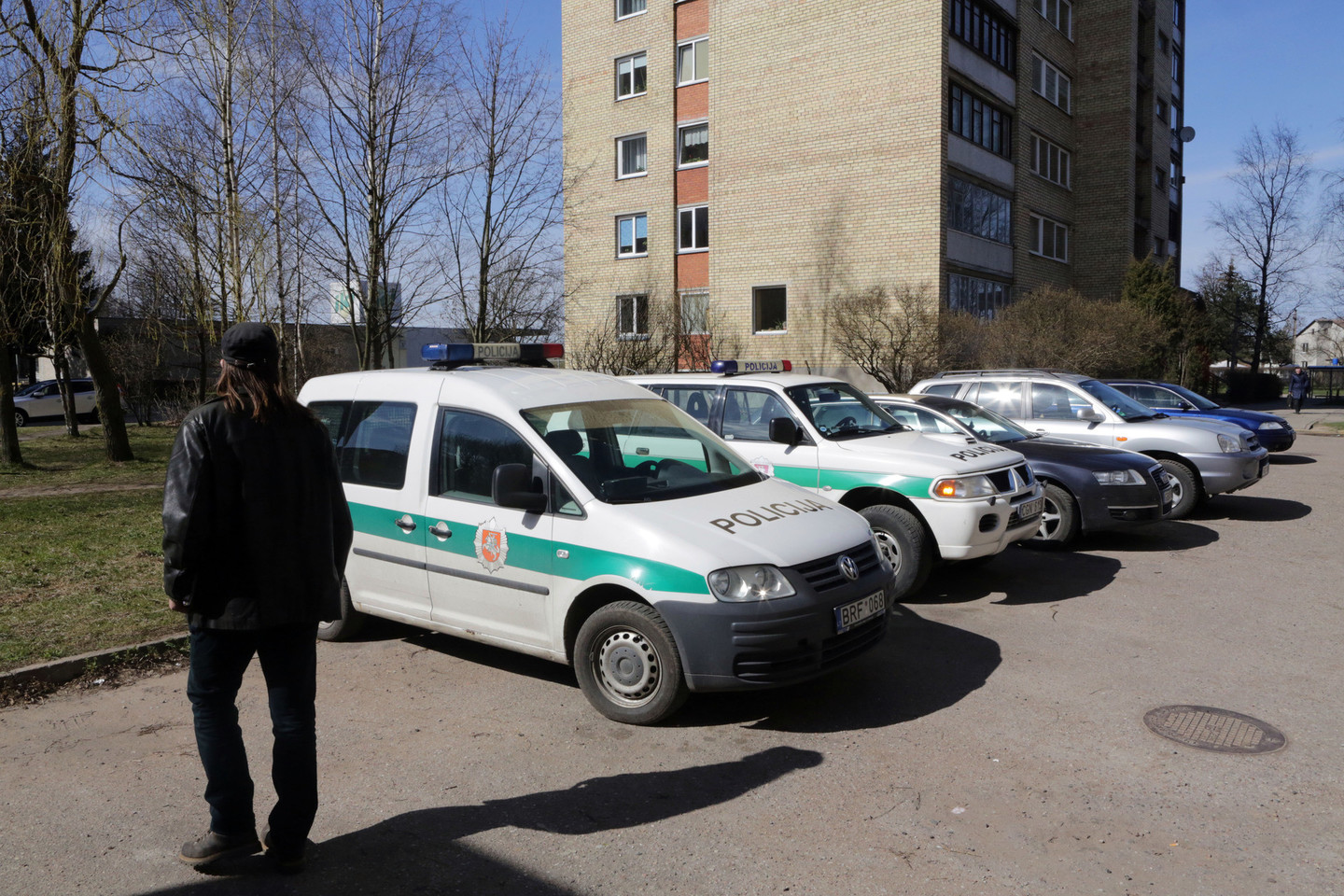 Kauno policijos pareigūnai skubėjo į Partizanų gatvę.