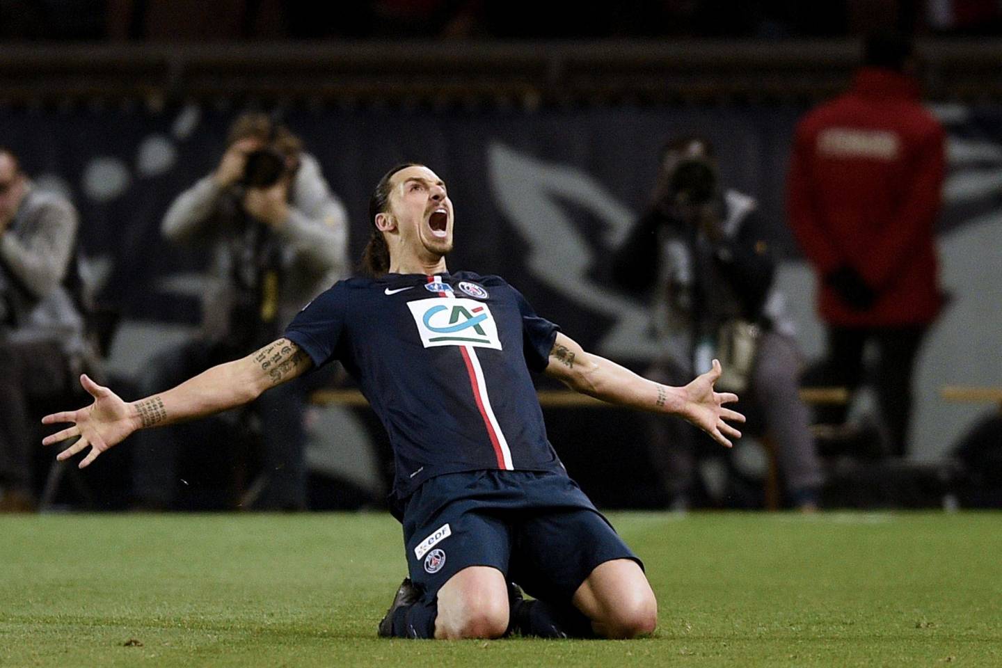 Z.Ibrahimovičius PSG komandai jau yra pelnęs daugiau nei 100 įvarčių.