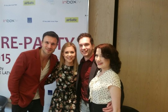 V. Baumila ir M. Linkytė Rygoje susipažino su konkurentais