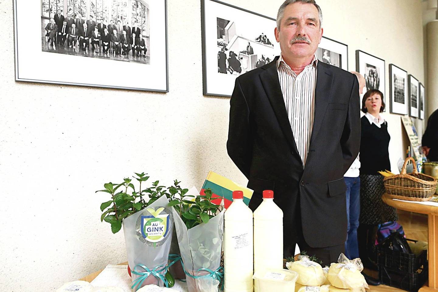 J.Pažėros ūkyje vartoti tinkamais produktais virsta visas primelžtas pienas.
