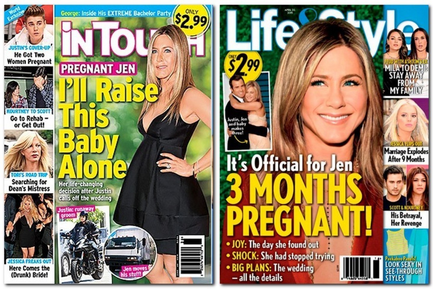 Užsienio spauda skalambija: Jennifer Aniston nėščia!