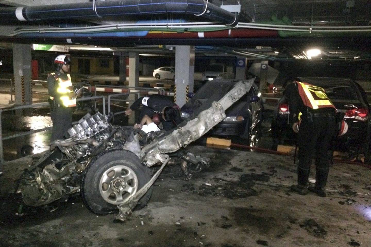 Sprogstamasis įtaisas buvo anksčiau šalies pietuose pavogtame automobilyje.