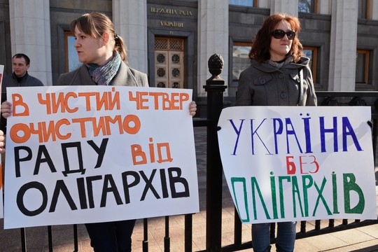 Ukrainos parlamentaras M. Nayyemas nedangsto politikos ydų