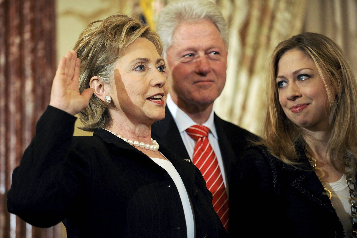 Iš B.Clintono žmonos ji pati tapo aktyvia politike.
