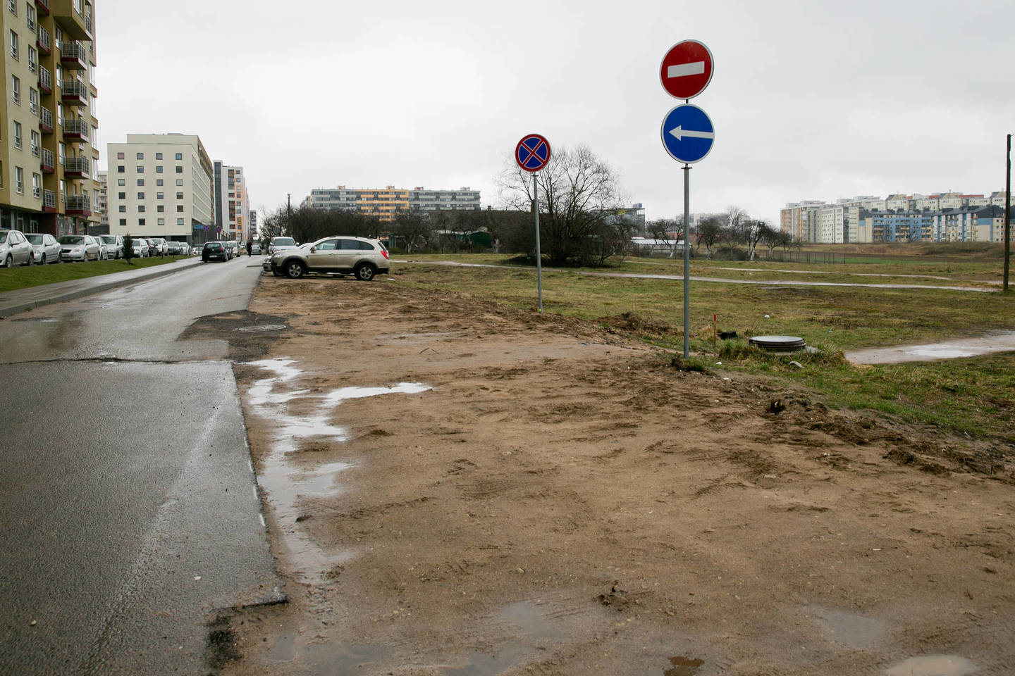 Vilniečiai neprieštarauja gatvės tiesimui, tačiau nori kompensacijos.