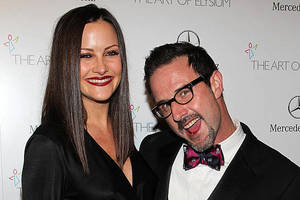 Aktorius Davidas Arquette'as vedė antrą kartą