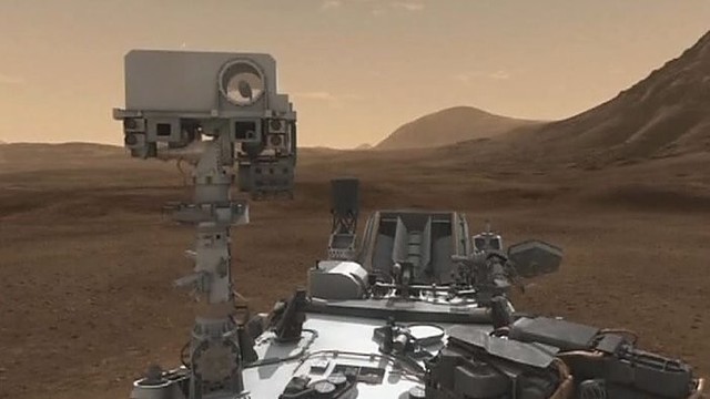 Robotas „Curiosity“ rado įrodymų, kad Marse yra vandens