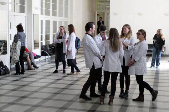 Kauno klinikų medikams – jaunųjų kolegų priminimas