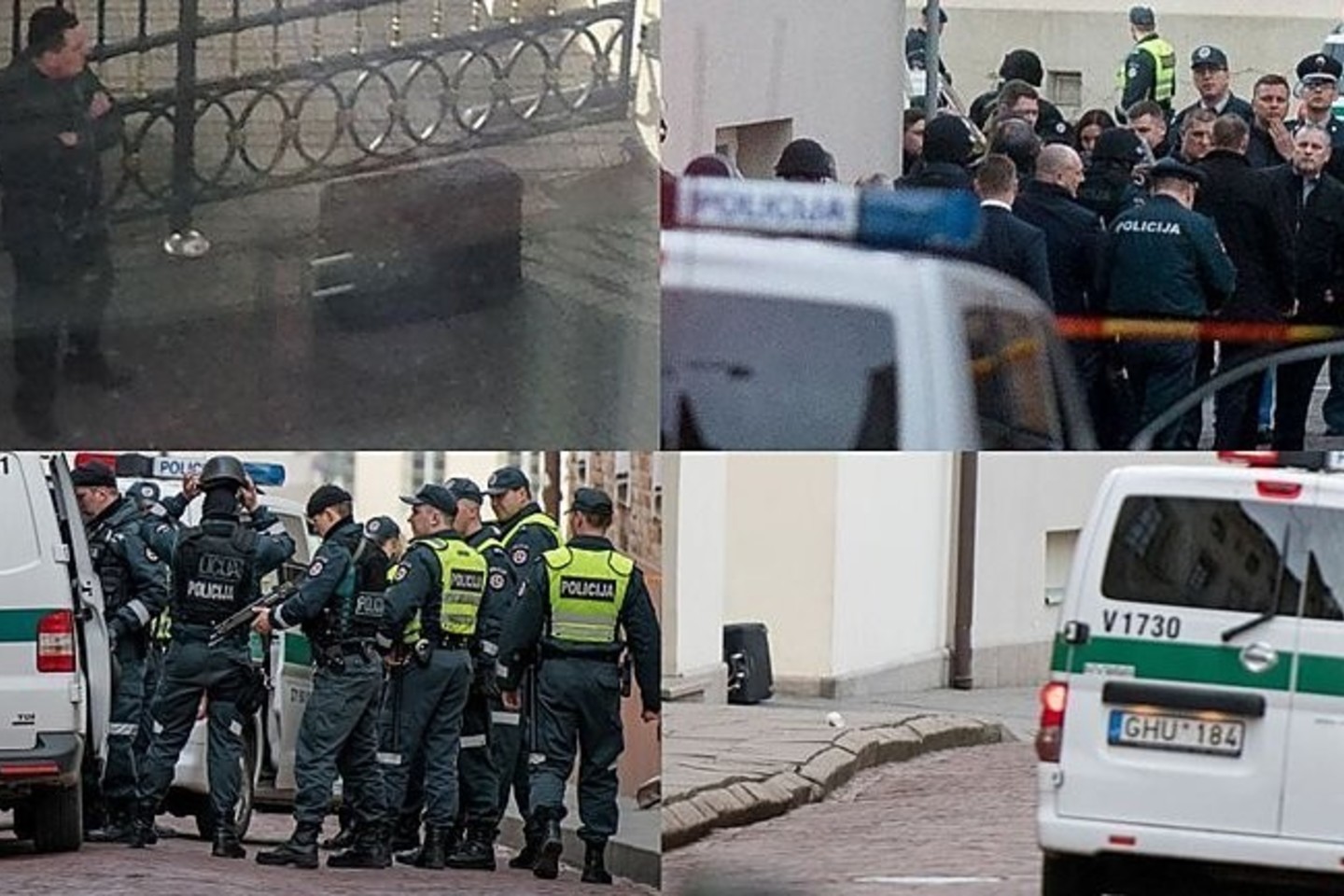 Dėl šio įvykio ant kojų buvo sukelta daug pareigūnų.