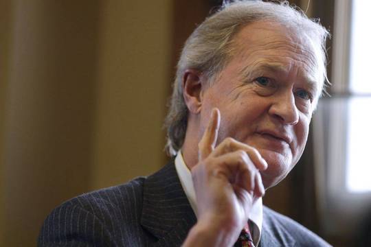 Buvęs senatorius L.Chafee sieks JAV prezidento posto