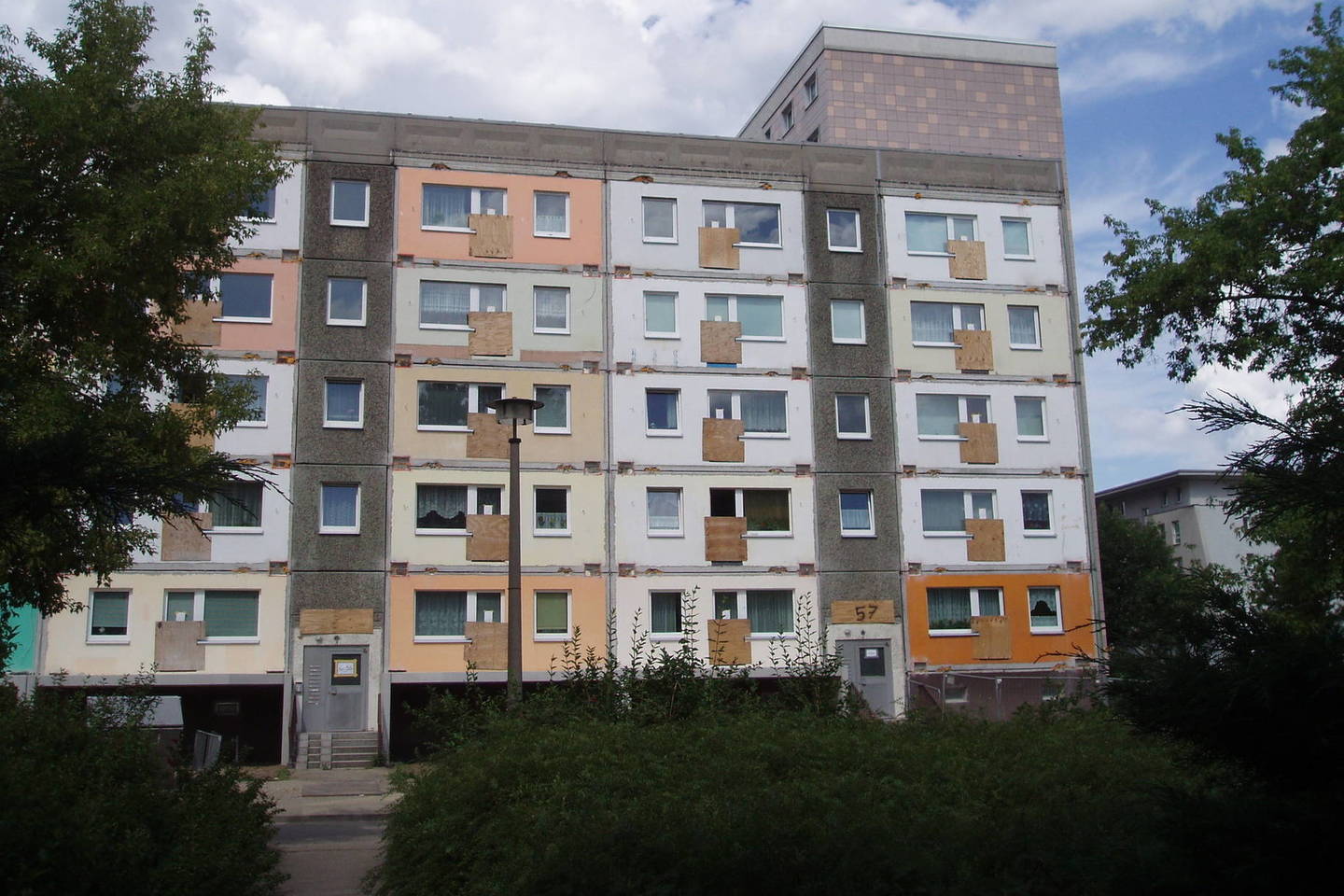 Daugiabučių renovacija Berlyne.