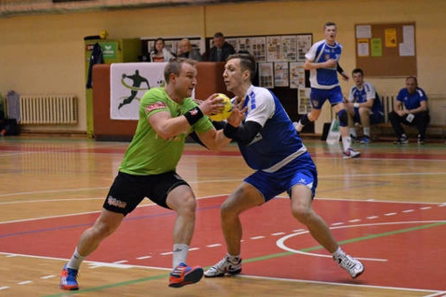 LRL finale kovos Klaipėdos ir Alytaus rankininkai.