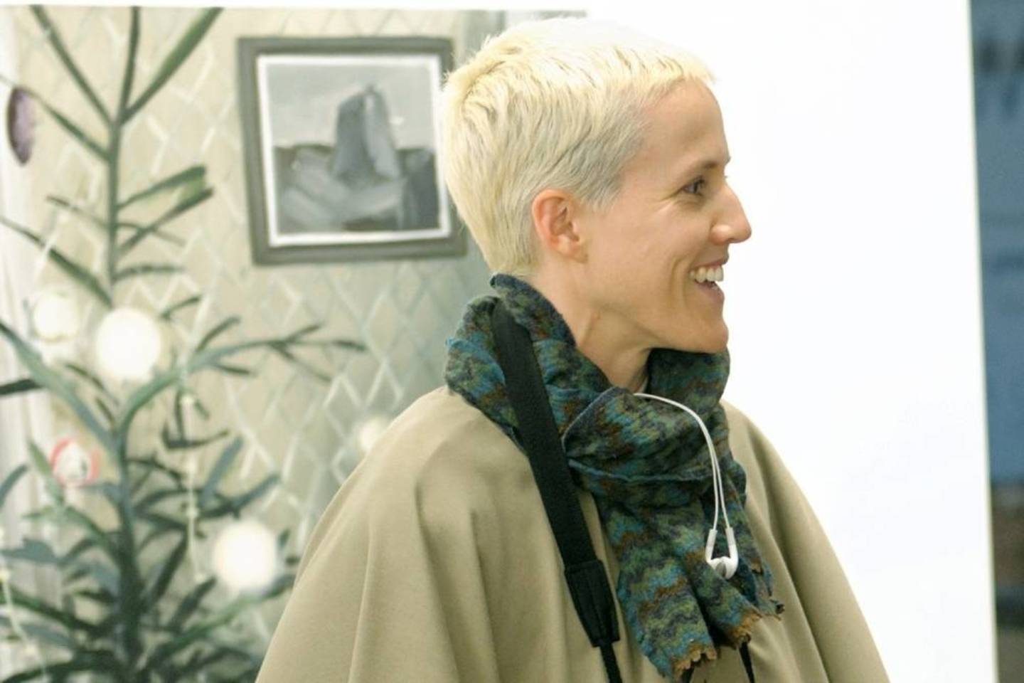 „Flyway“ ekskursijos sumanytoja ir atlikėja menininkė Elizabeth Dunn iš Australijos.